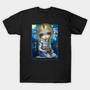 Alice In A Van Gogh Nocturne T-Shirt